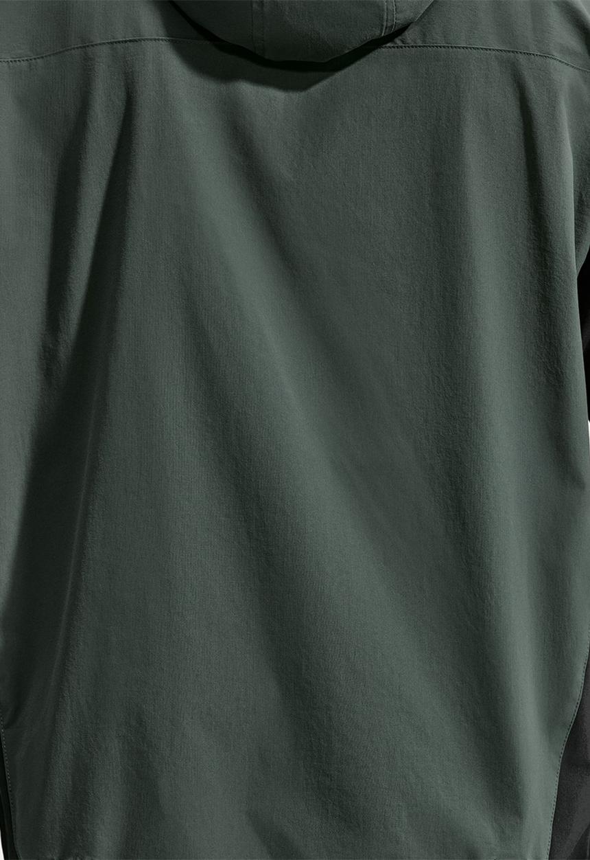 Nike - Dri Fit Tech Helios Sun LS Shl - Camo Green/Newsprint/Black