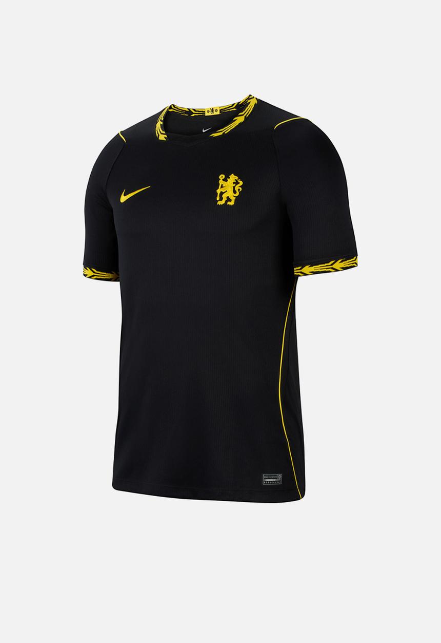 Nike - Chelsea F.C. 2026/27 Stadium Away Jersey  - Black/Midwest Gold