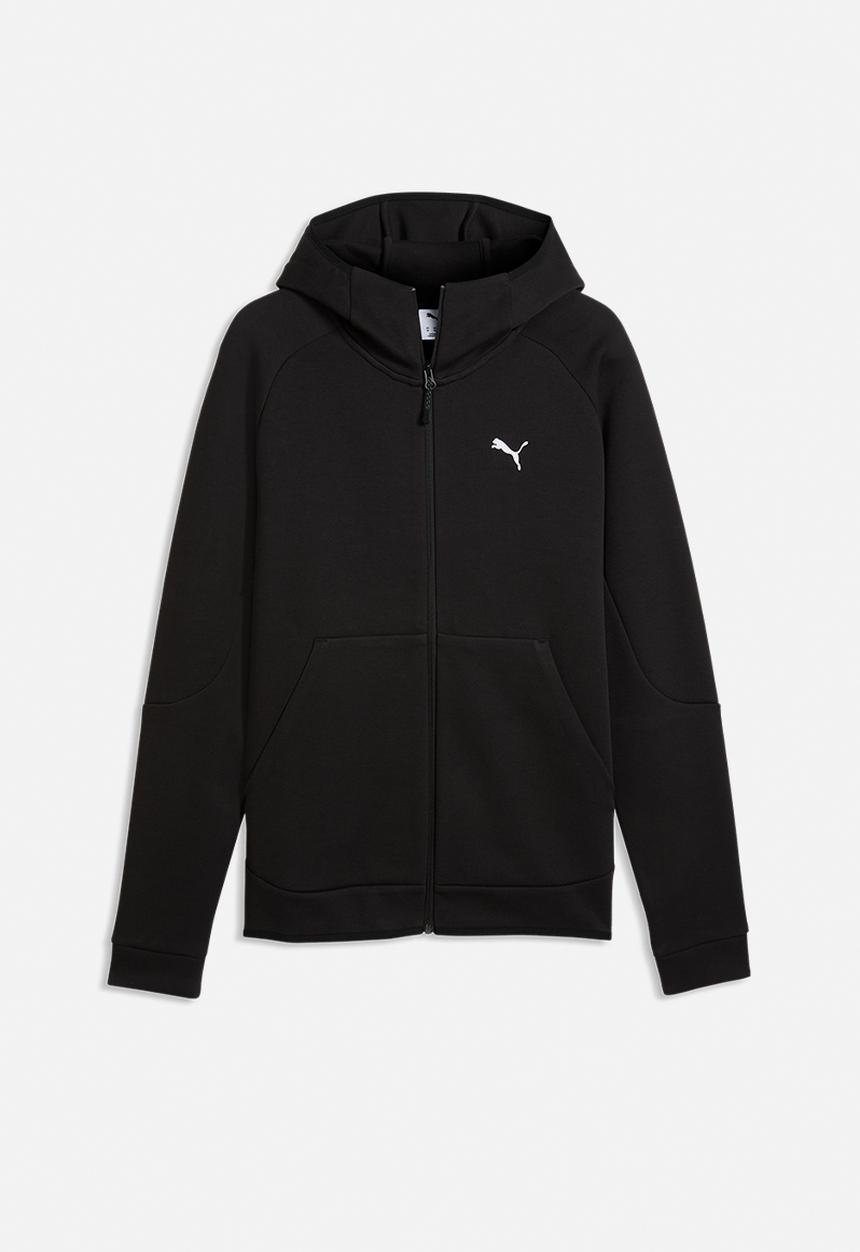 PUMA - PUMATECH Slim Full-Zip Hoodie DK - Black