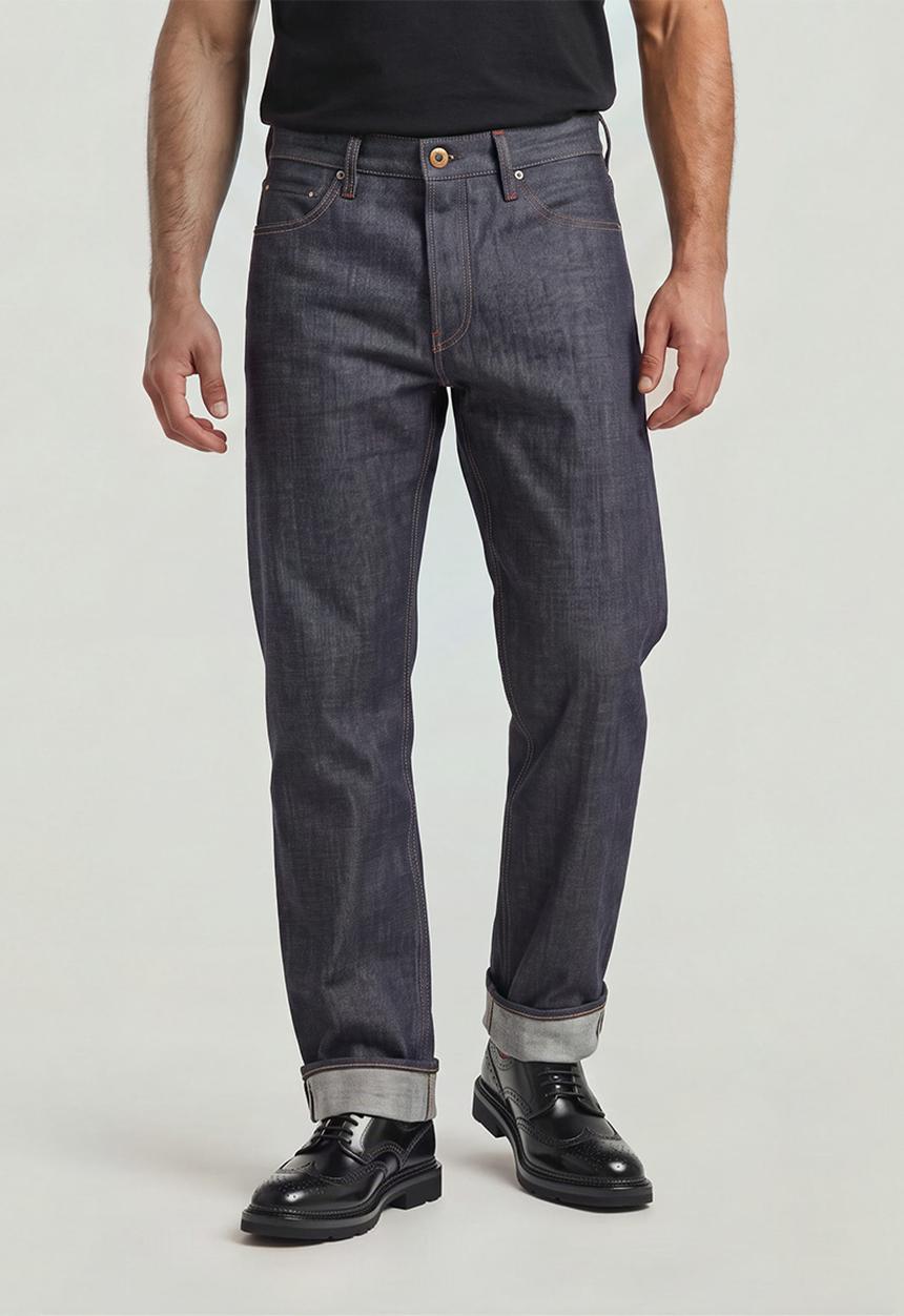 G-STAR - Dakota Regular Straight Selvedge - Raw Denim