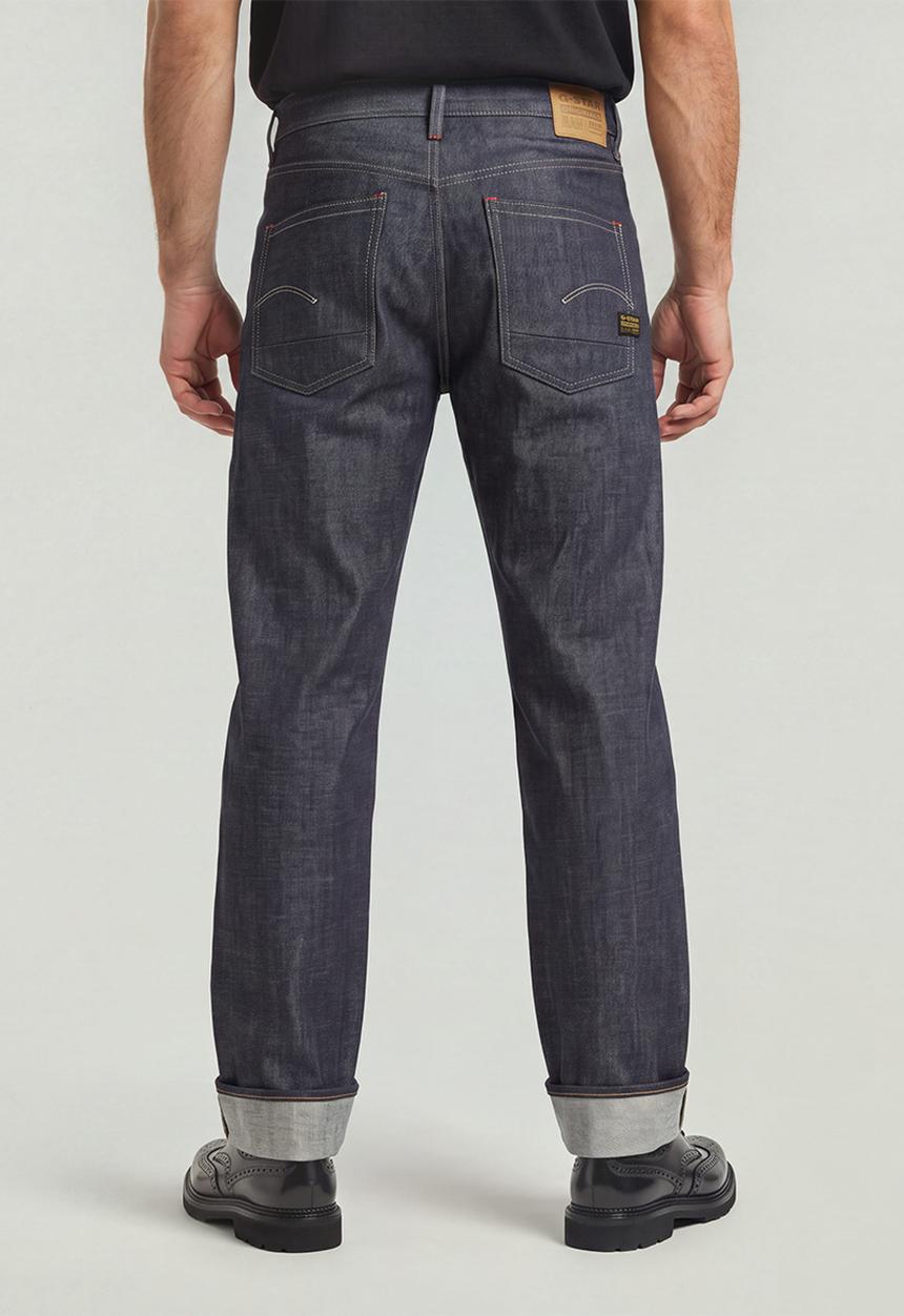 G-STAR - Dakota Regular Straight Selvedge - Raw Denim