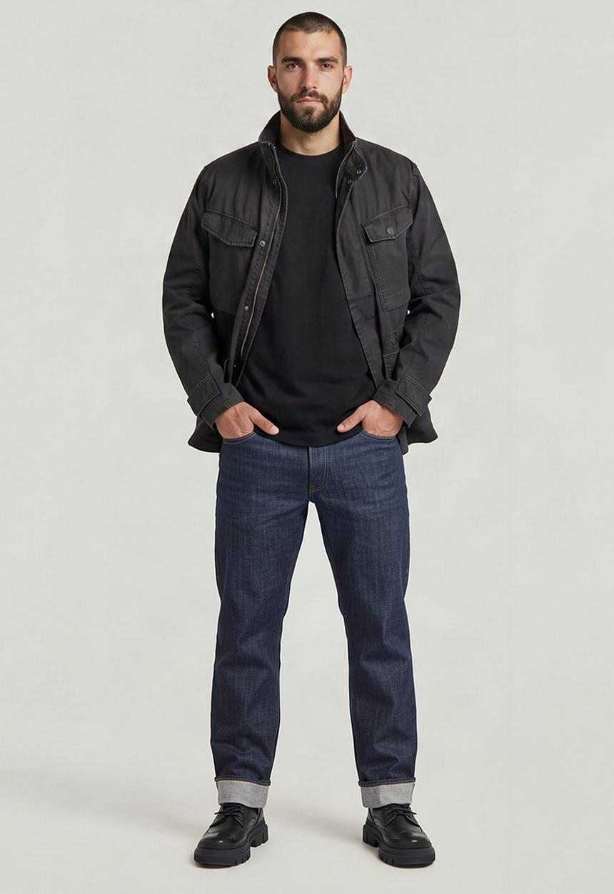 G-STAR - Dakota Regular Straight Selvedge - Raw Denim