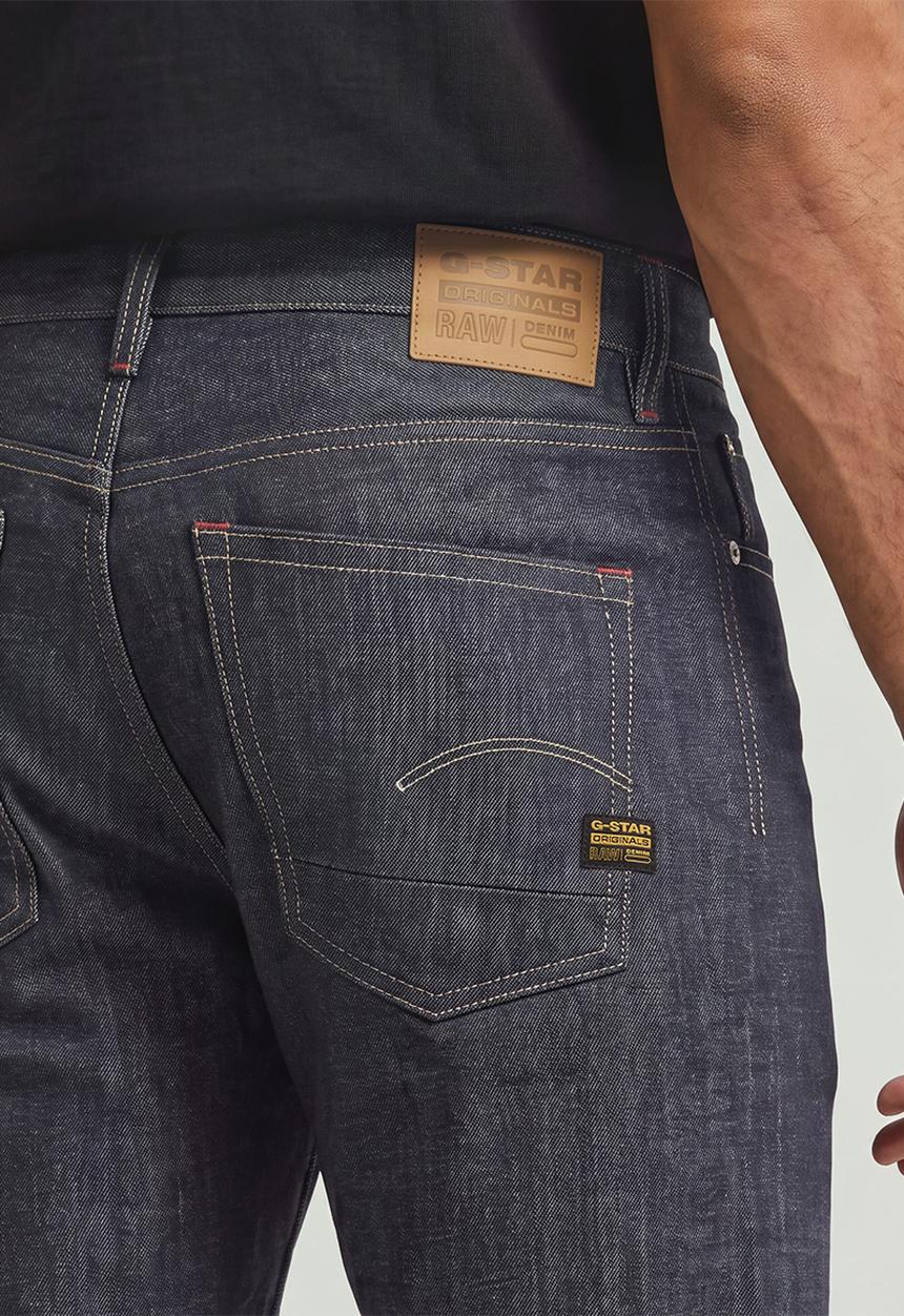 G-STAR - Dakota Regular Straight Selvedge - Raw Denim