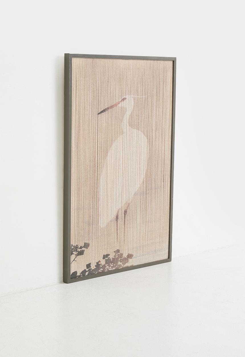 Sixth Floor - Heron Rope Artwork Natural 60x3x90cm