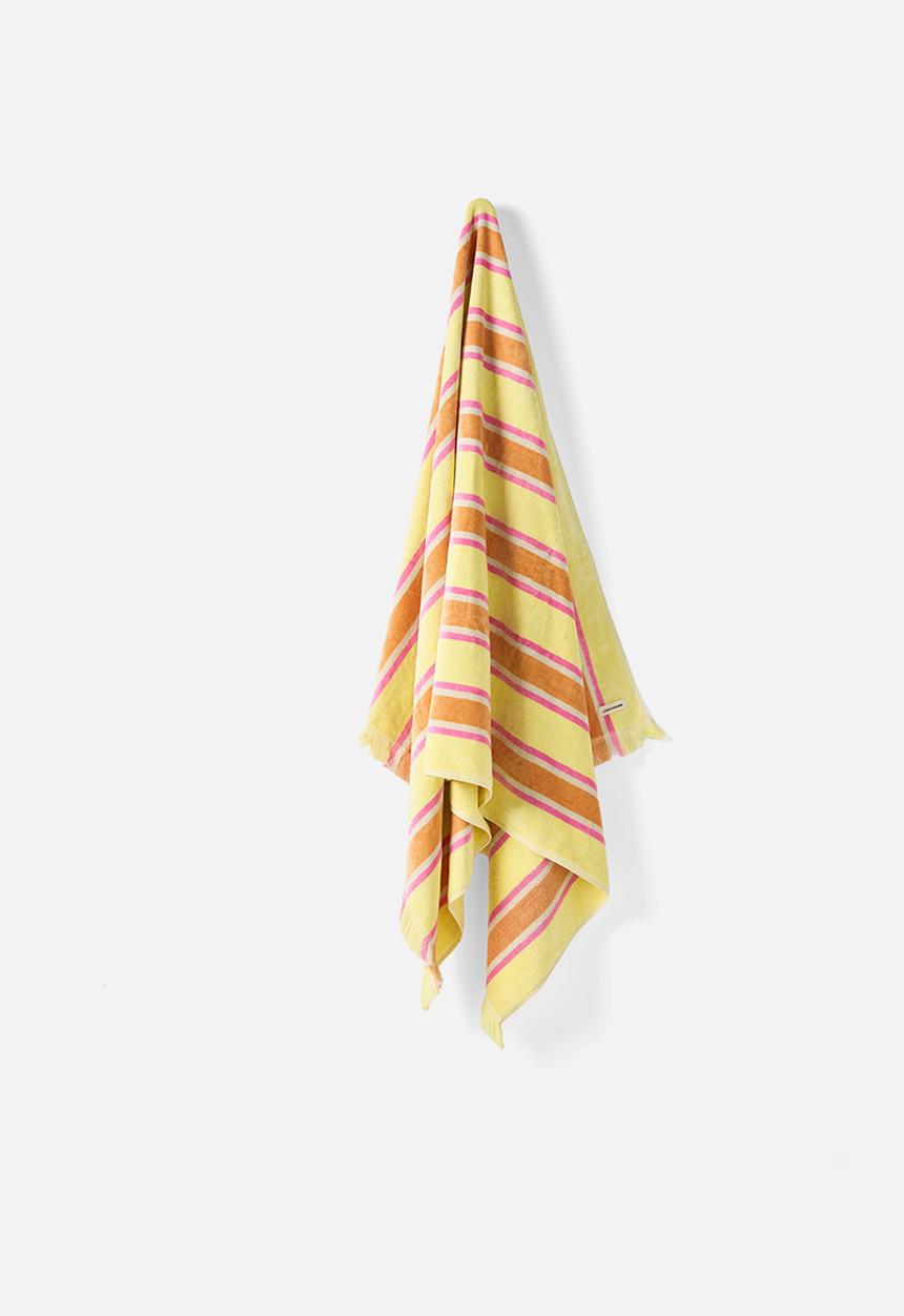 Linen House - Brazil Beach Towel Yellow