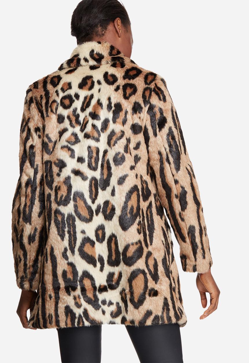 Glamorous - Leopard faux fur coat