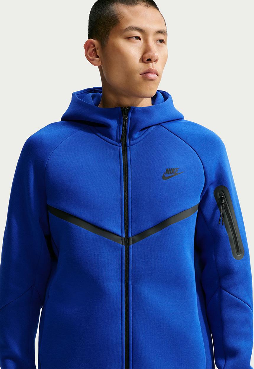 Nike - NSW Tech Fleece FZ Wr Hoodie - Old Royal/Black