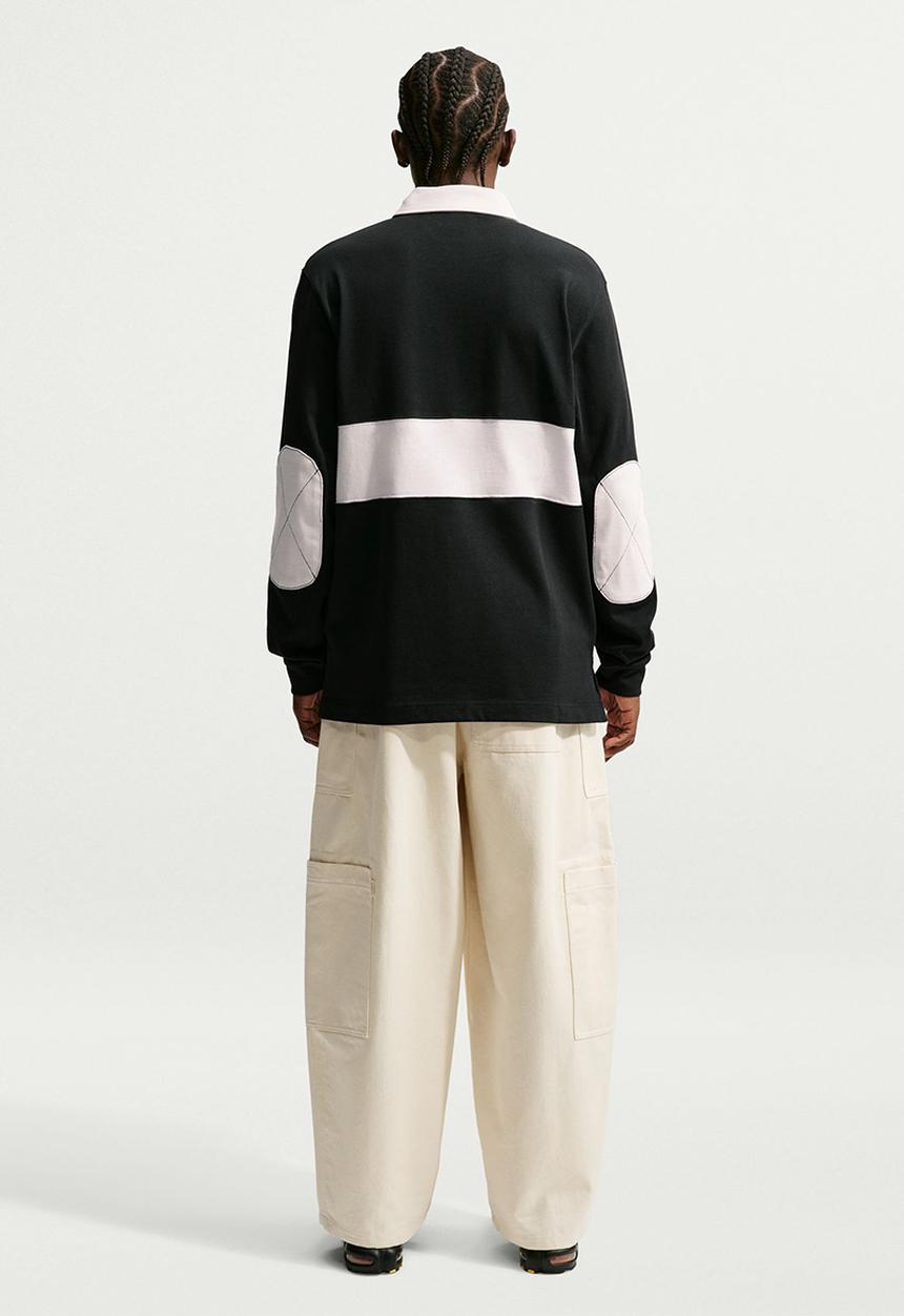 Nike - Club  Long-Sleeve Rugby Top - Black/Phantom/Phantom