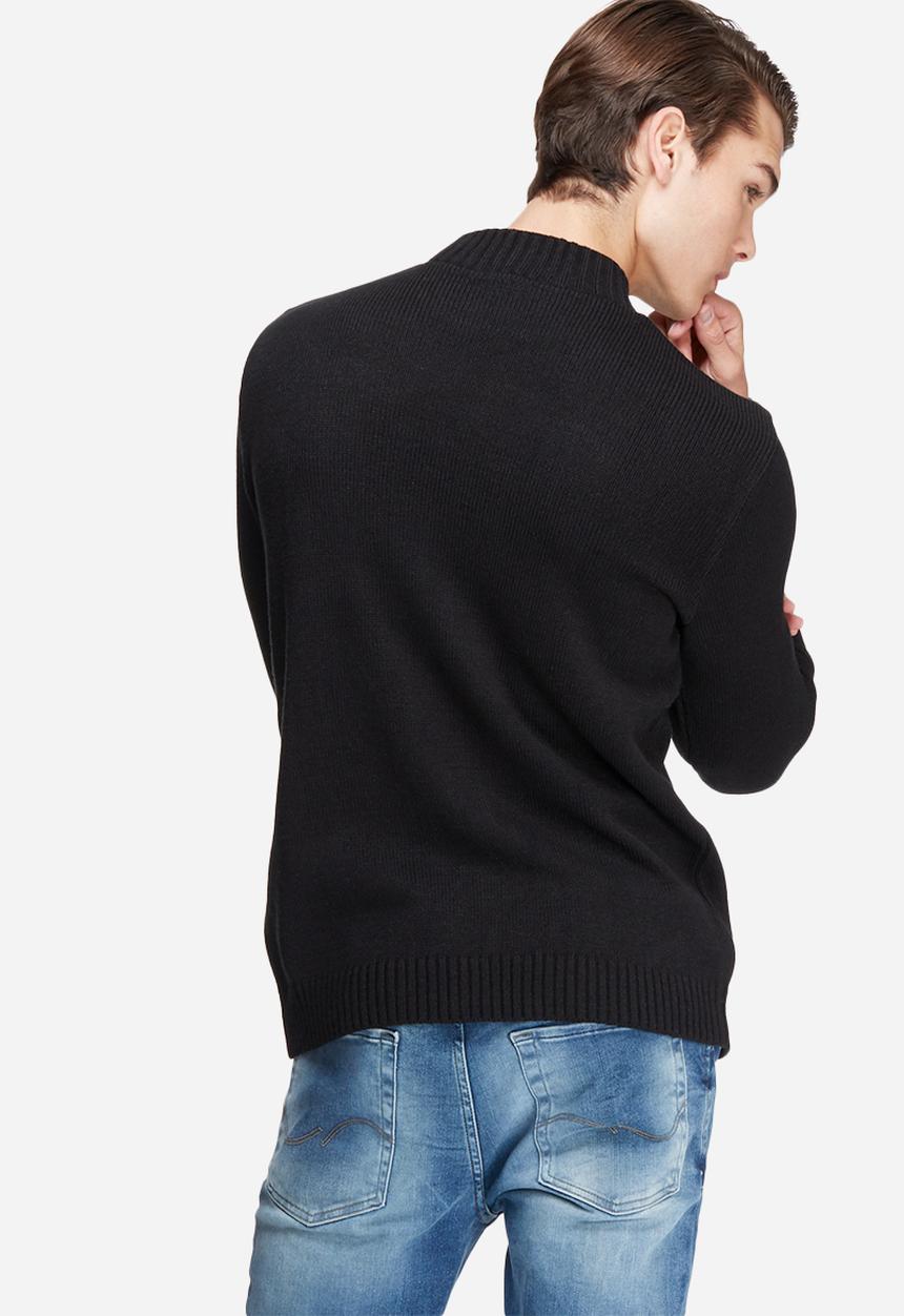 basicthread - High neck chunky knit