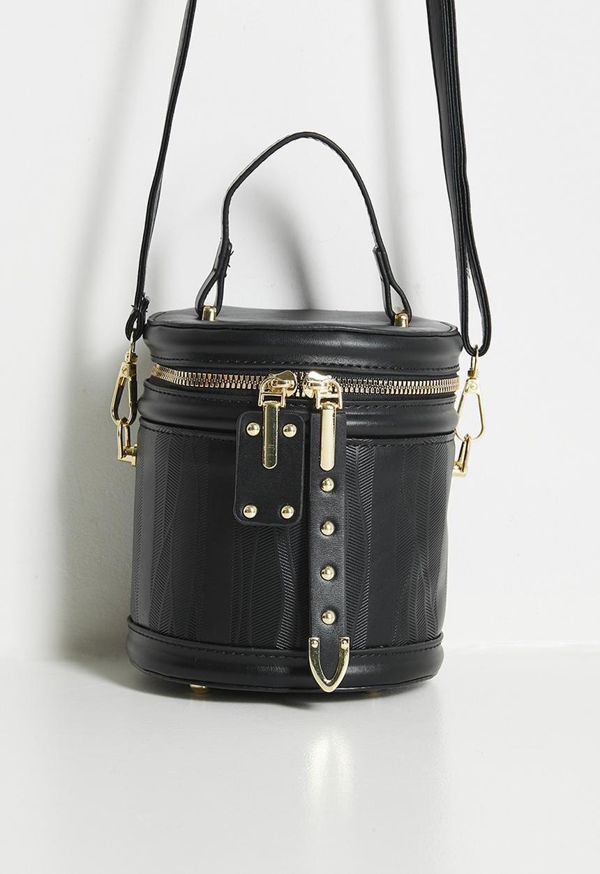 Tessa Design - Gia Woven Vanity Bag - Black