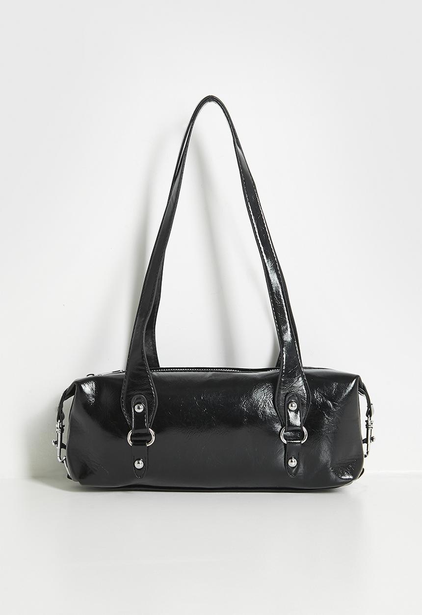 Tessa Design - Gaia Barrel Shoulder Bag - Black