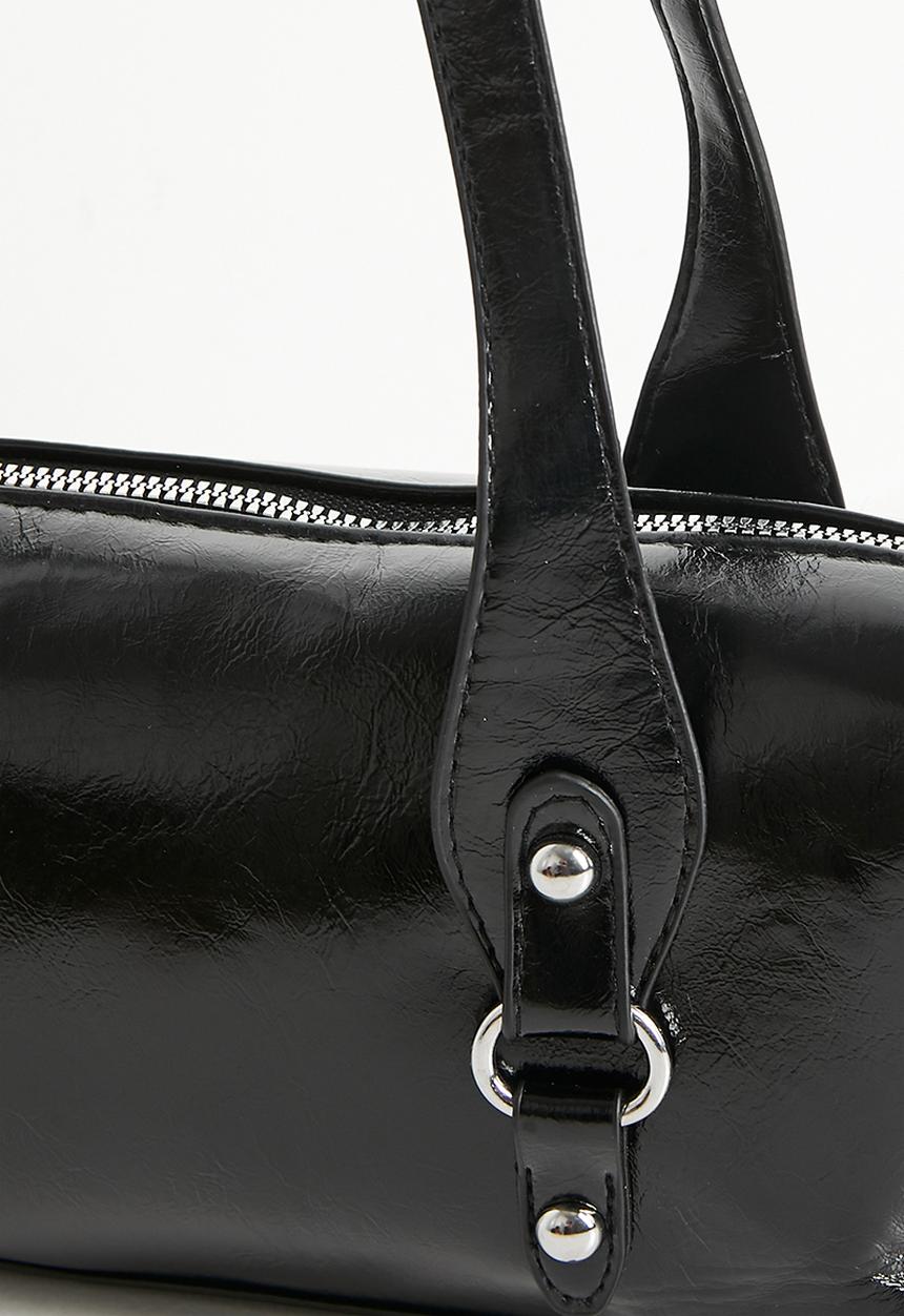 Tessa Design - Gaia Barrel Shoulder Bag - Black