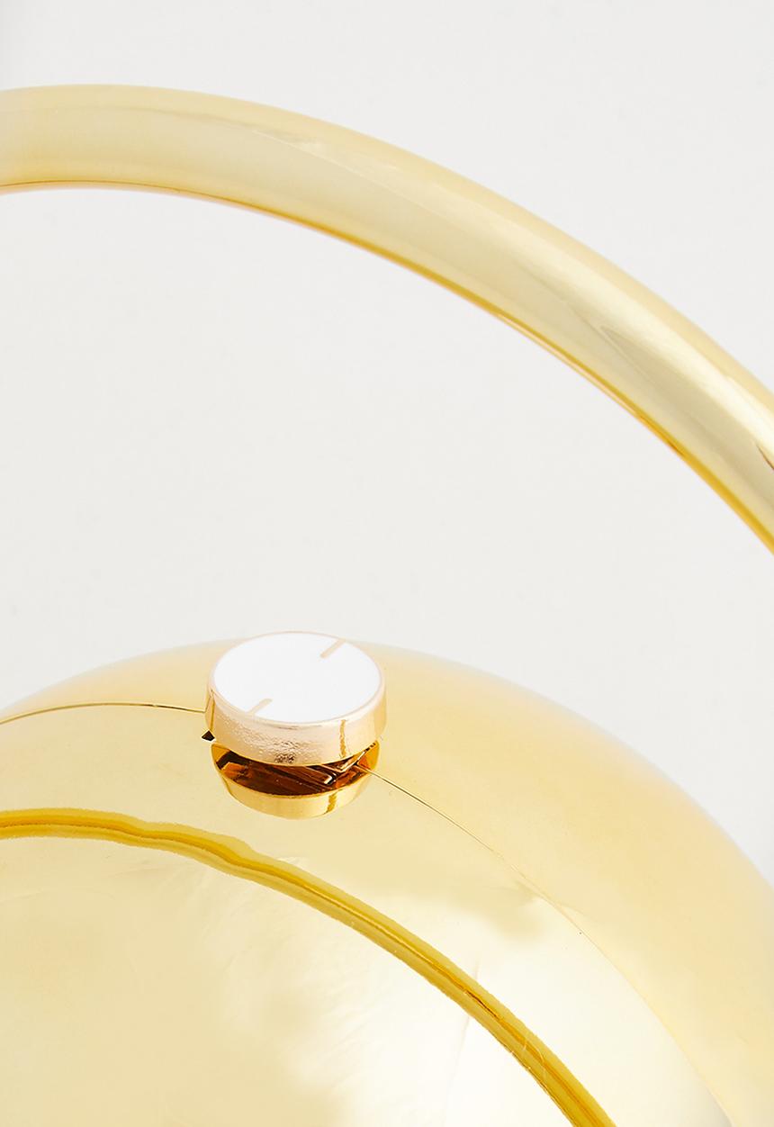 Tessa Design - Georgina Sculptural Sphere Clutch Bag - Gold