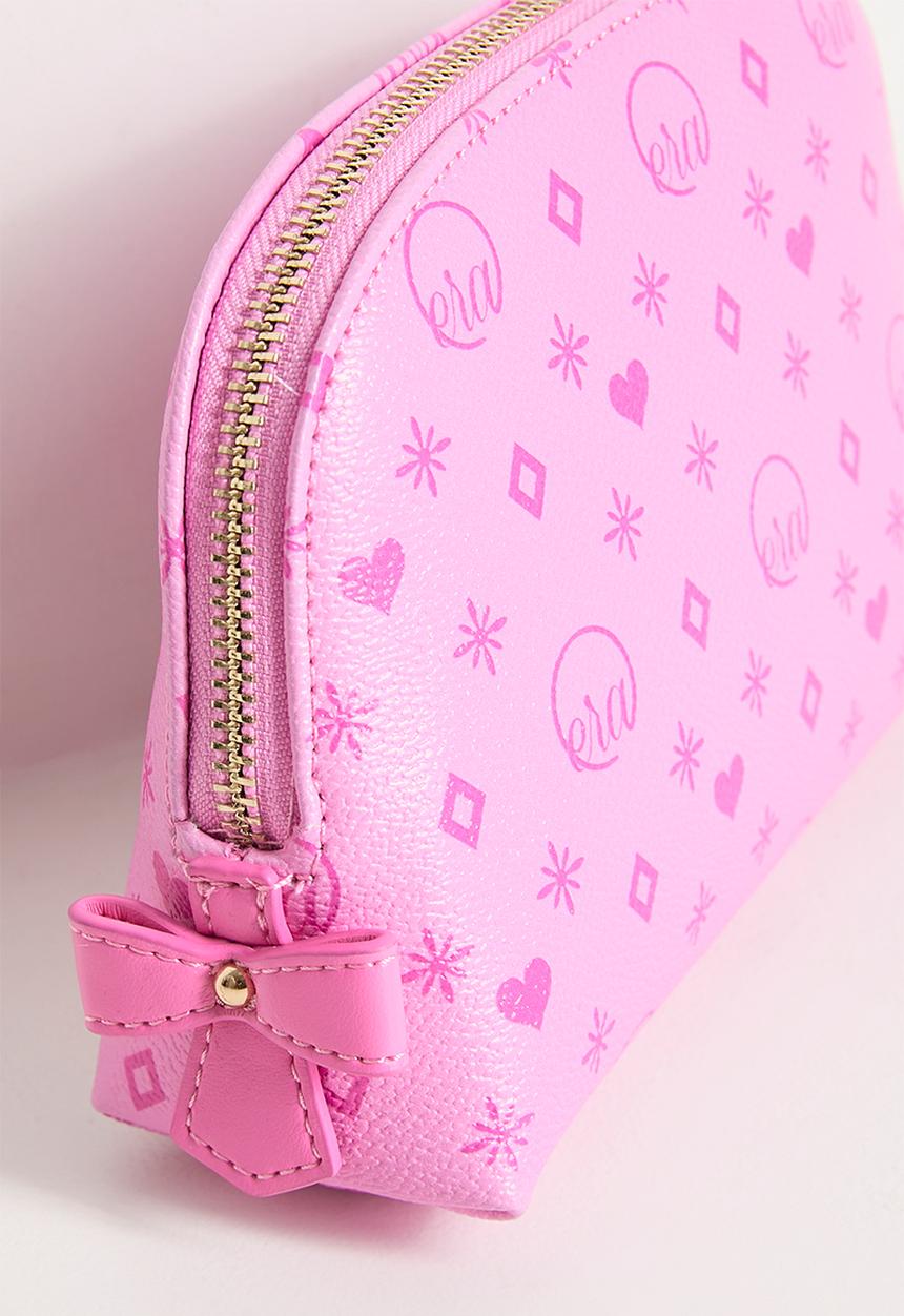 ERA by DJ Zinhle - Go Getter Makeup Bag  - Pink And White