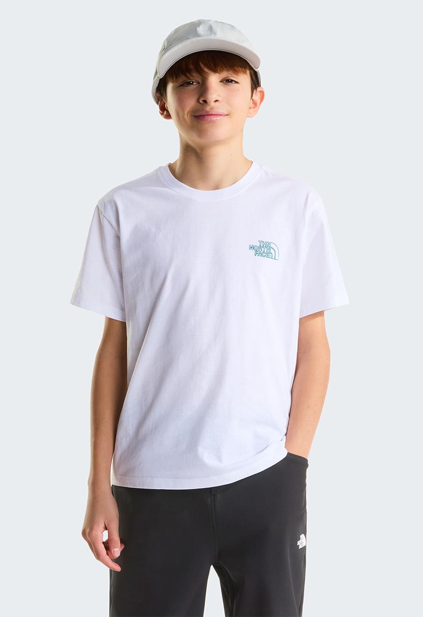 The North Face - Teen alien relaxed tee graphic - tnf white