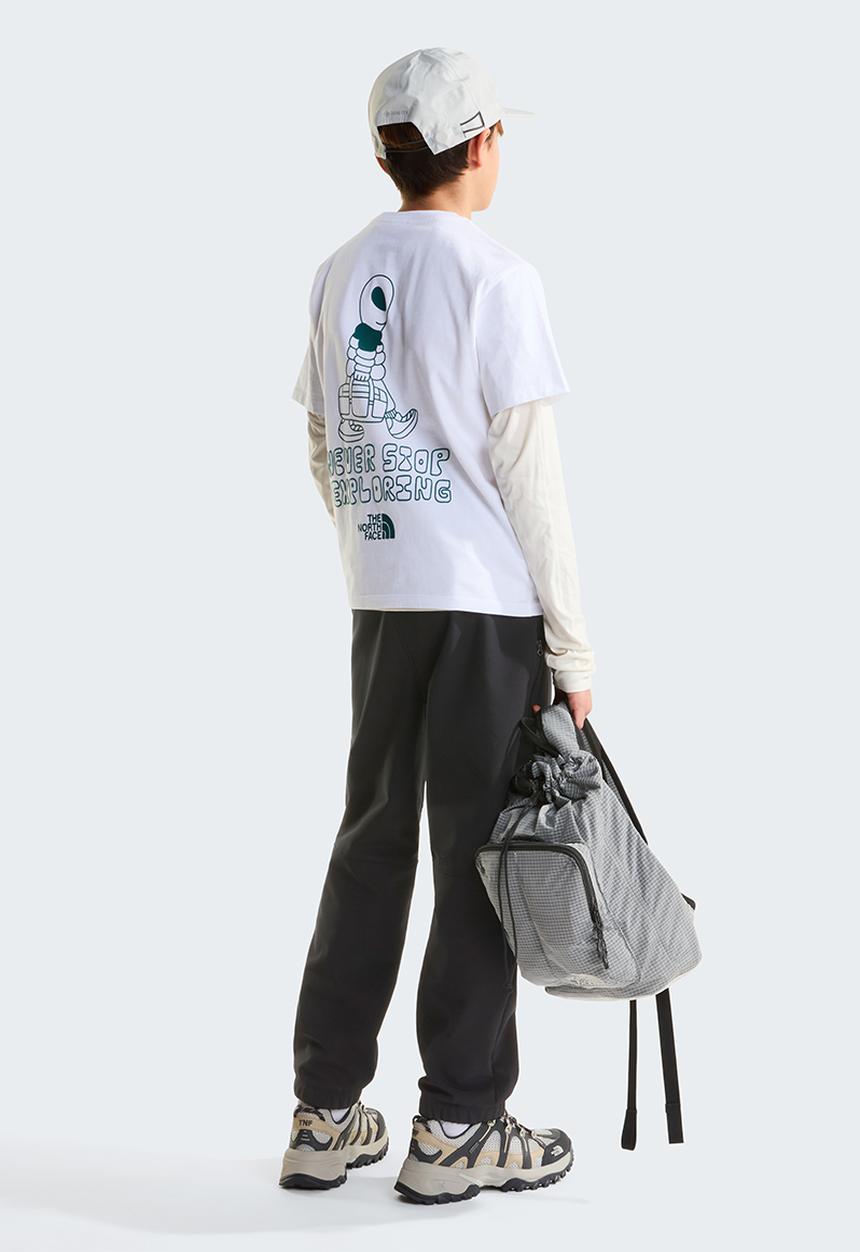 The North Face - Teen alien relaxed tee graphic - tnf white