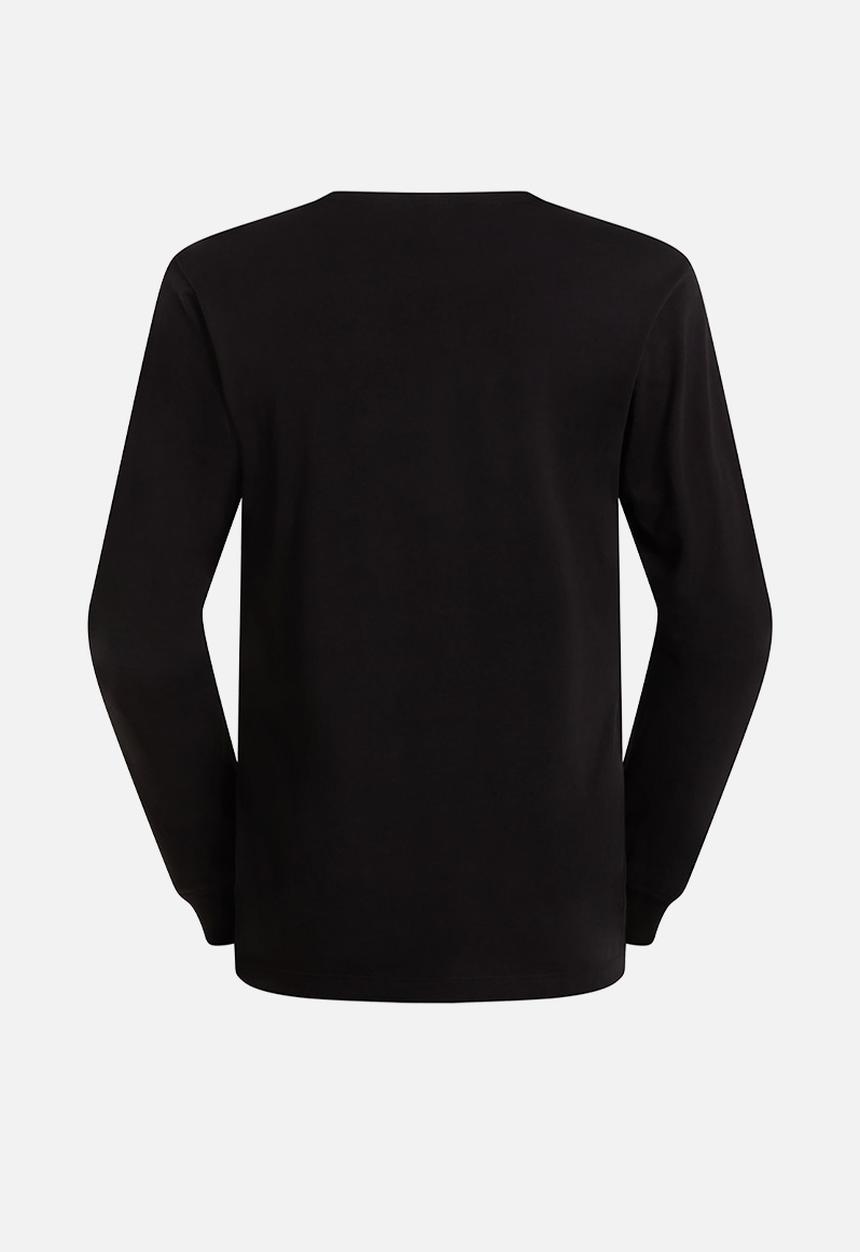 The North Face - EVOLUTION SIMPLE DOME  LONG Sleeve Tee -   TNF BLACK