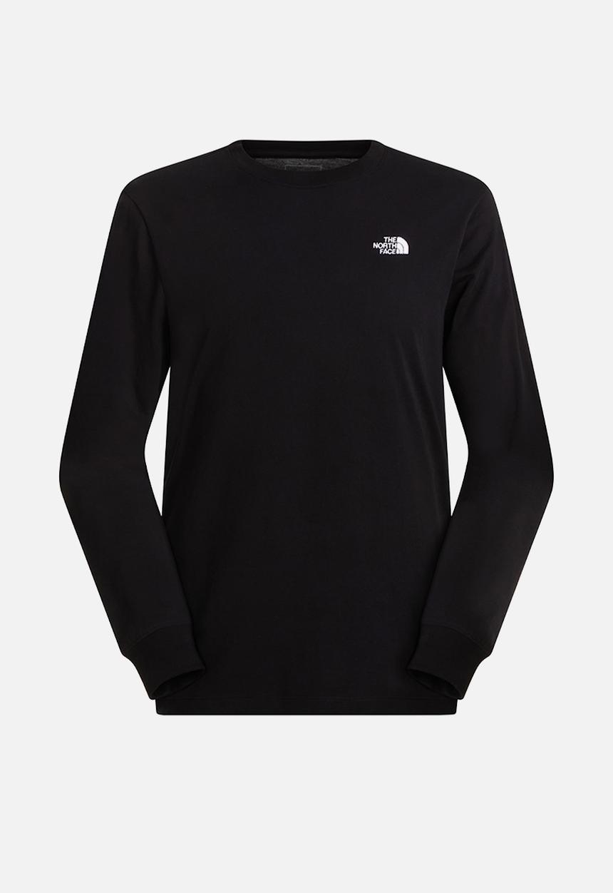 The North Face - EVOLUTION SIMPLE DOME  LONG Sleeve Tee -   TNF BLACK