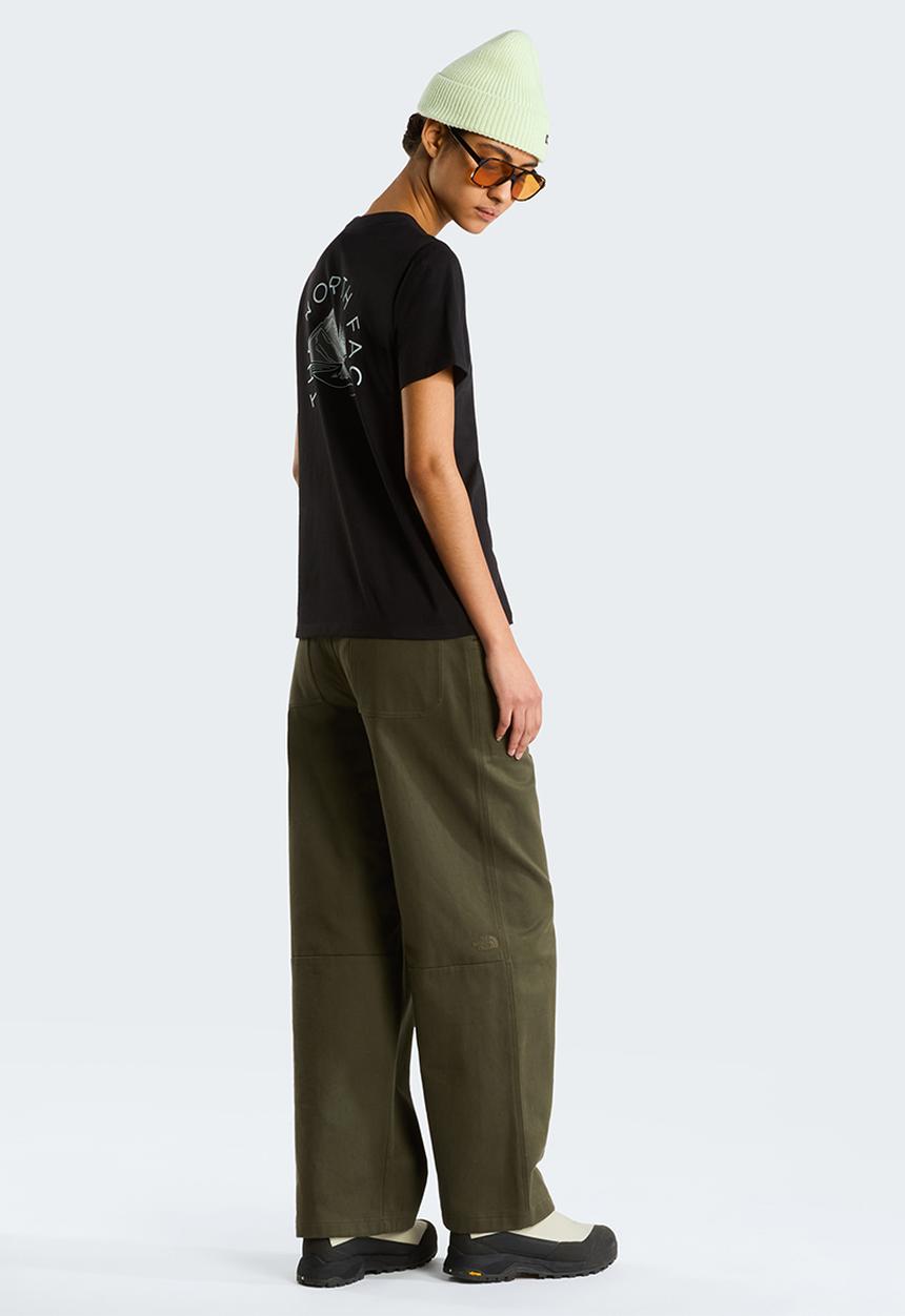 The North Face - W Mountainscape Regular Ss Tee - Tnf Black