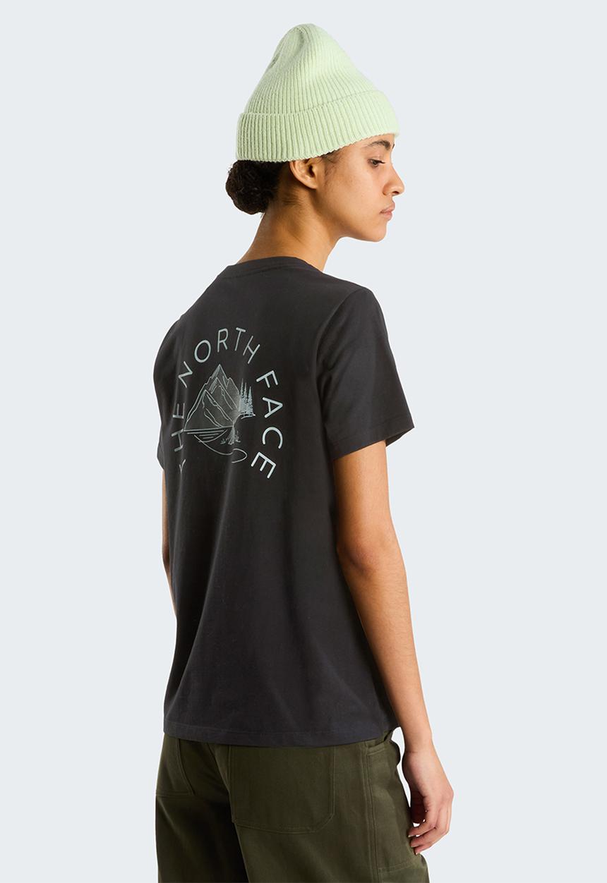 The North Face - W Mountainscape Regular Ss Tee - Tnf Black