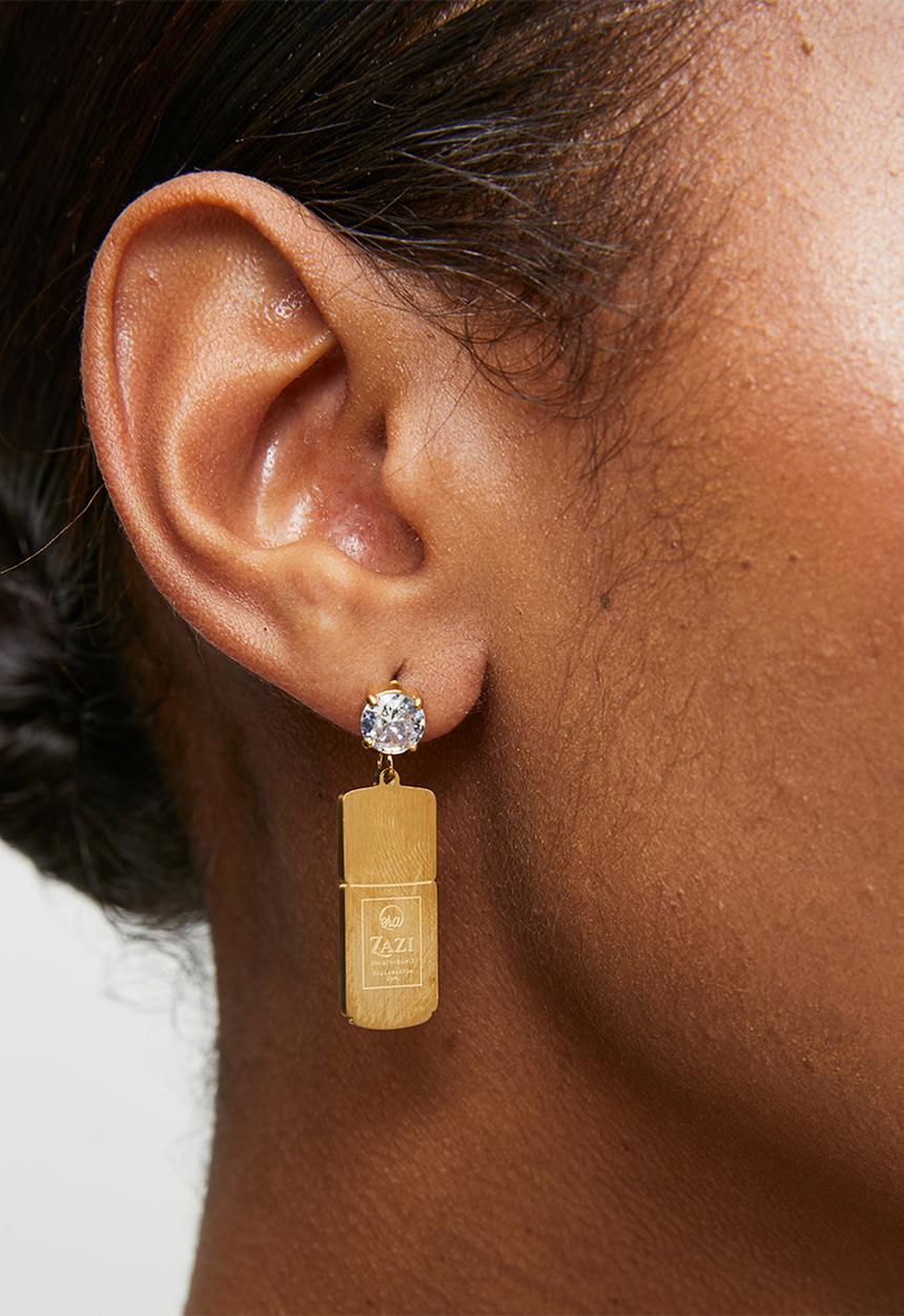 ERA by DJ Zinhle - Zazi Eau Da Parfum Earrings - Gold