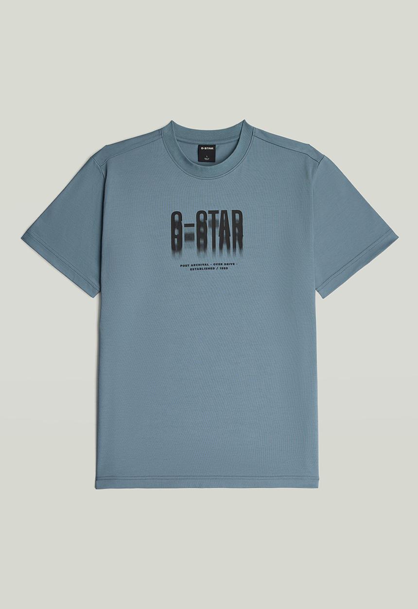 G-STAR - 009 Fade print regular r t - Grit Base