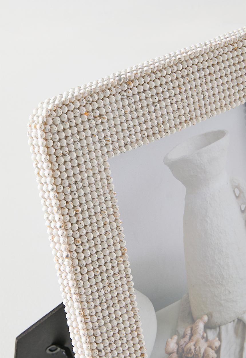 Sixth Floor - Textured Photo Frame White 13x18cm