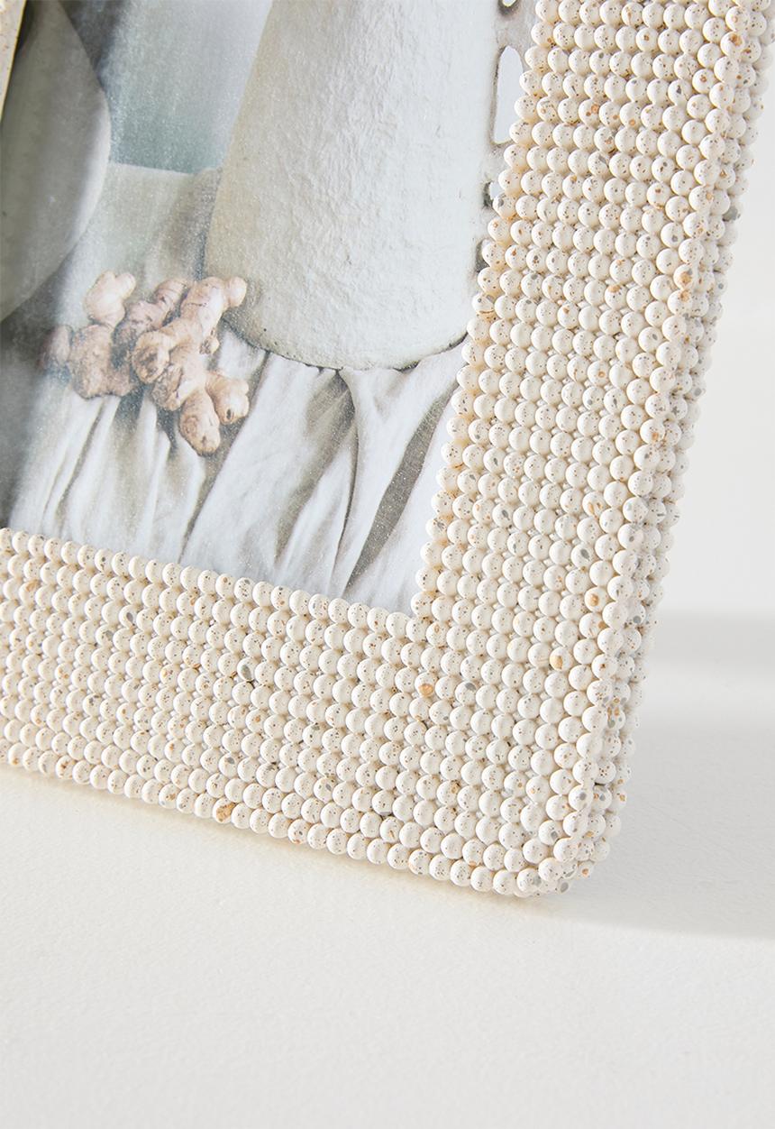Sixth Floor - Textured Photo Frame White 13x18cm