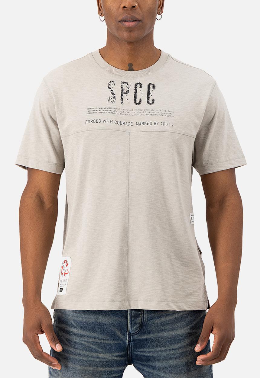 S.P.C.C - Troy Tee - Light Stone
