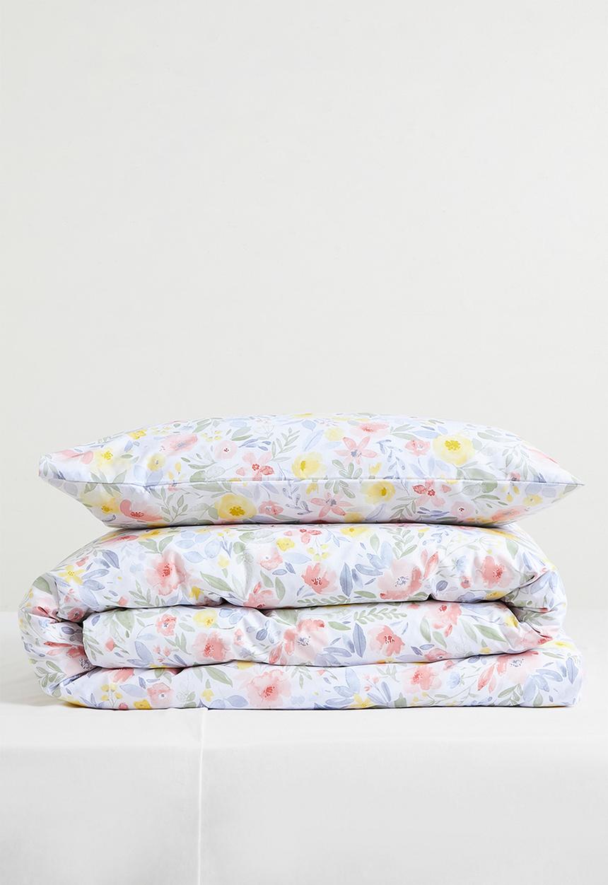Sixth Floor - Annabelle Floral Cotton Blend Kids Duvet Set Multi