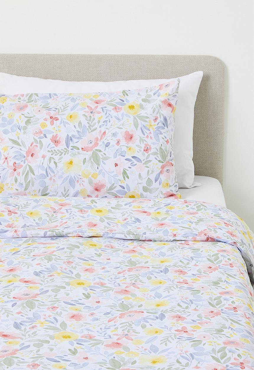 Sixth Floor - Annabelle Floral Cotton Blend Kids Duvet Set Multi