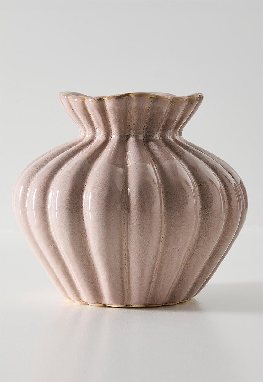 Sixth Floor - Bud Stoneware Vase - Pink