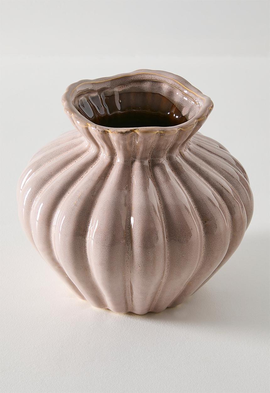 Sixth Floor - Bud Stoneware Vase - Pink