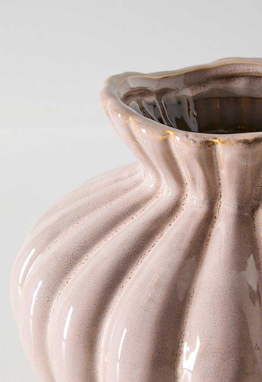 Sixth Floor - Bud Stoneware Vase - Pink