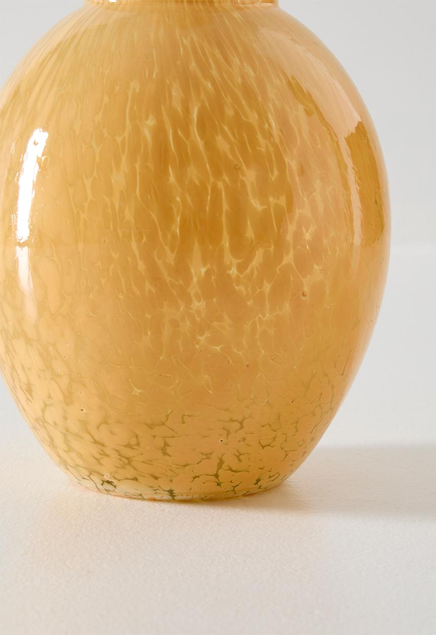 Sixth Floor - Glass Vase - Ochre