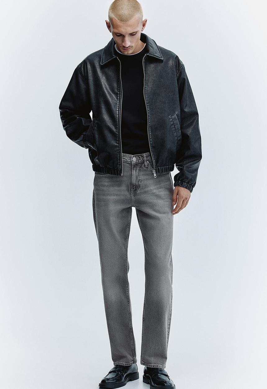 H&M - Regular jeans - light denim grey