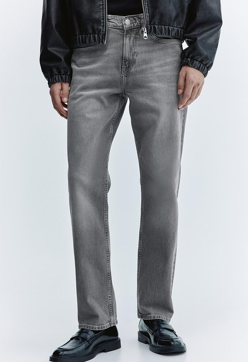 H&M - Regular jeans - light denim grey
