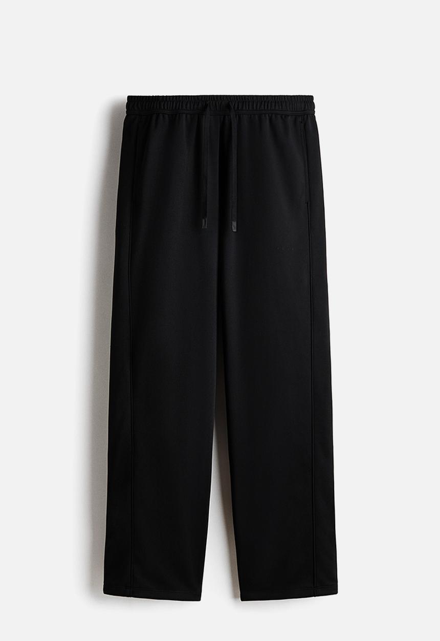 H&M - relaxed fit sports joggers with drymove? - black
