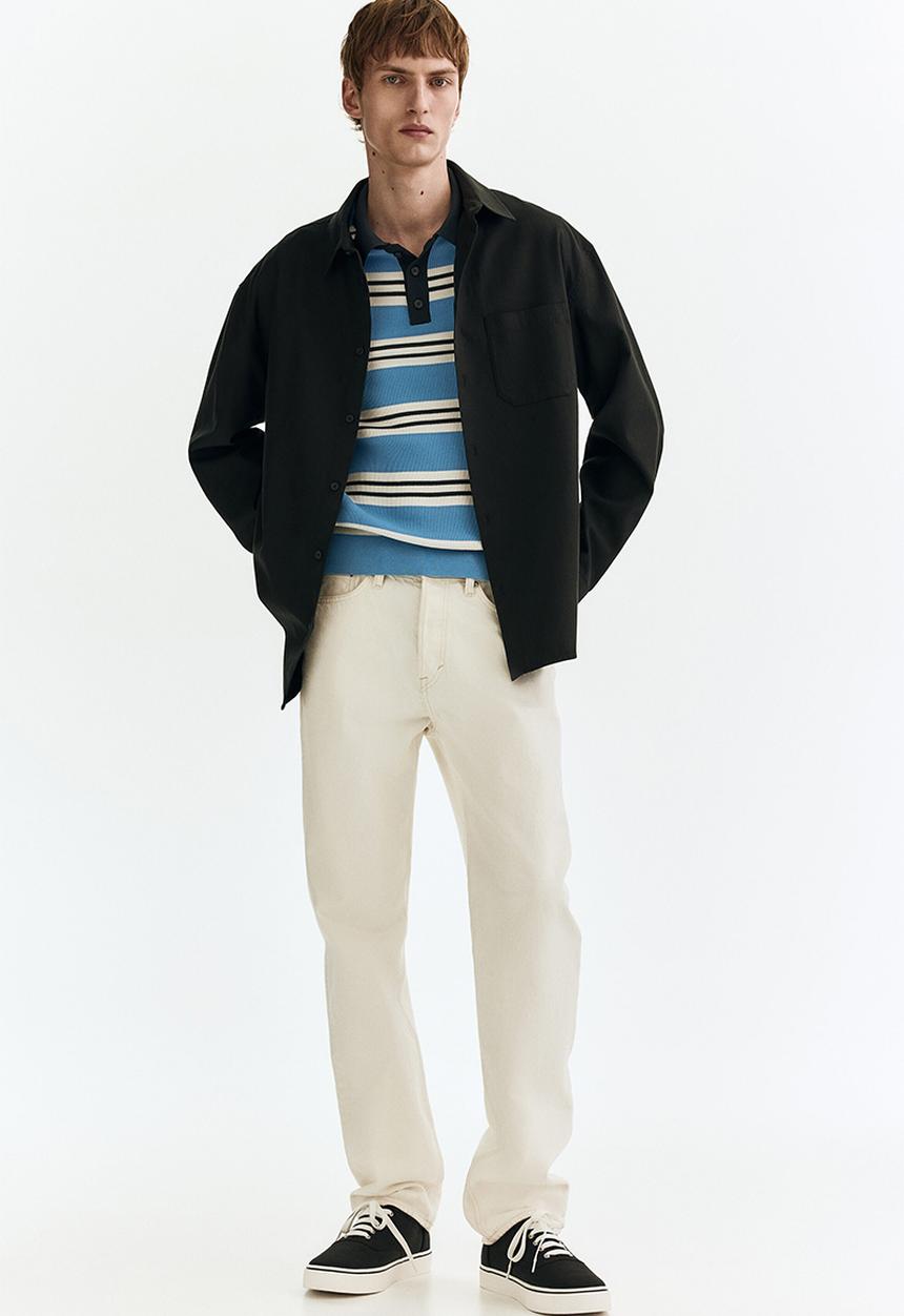 H&M - Relaxed fit shirt - black