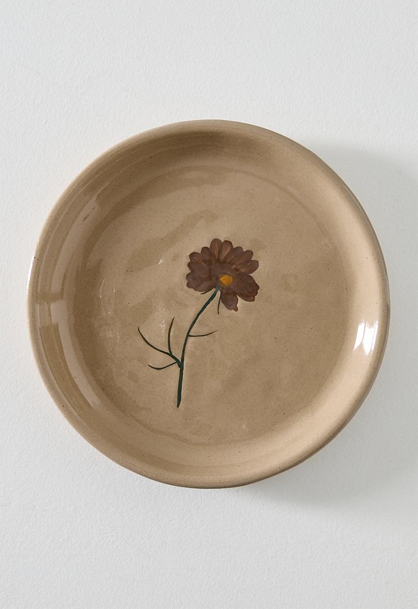Sixth Floor - Stoneware Floral Plates 
