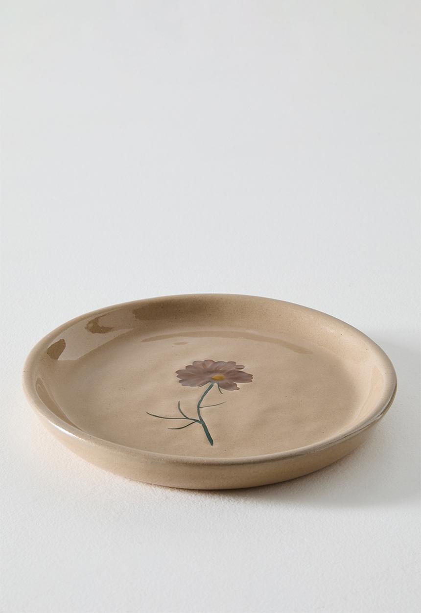 Sixth Floor - Stoneware Floral Plates 