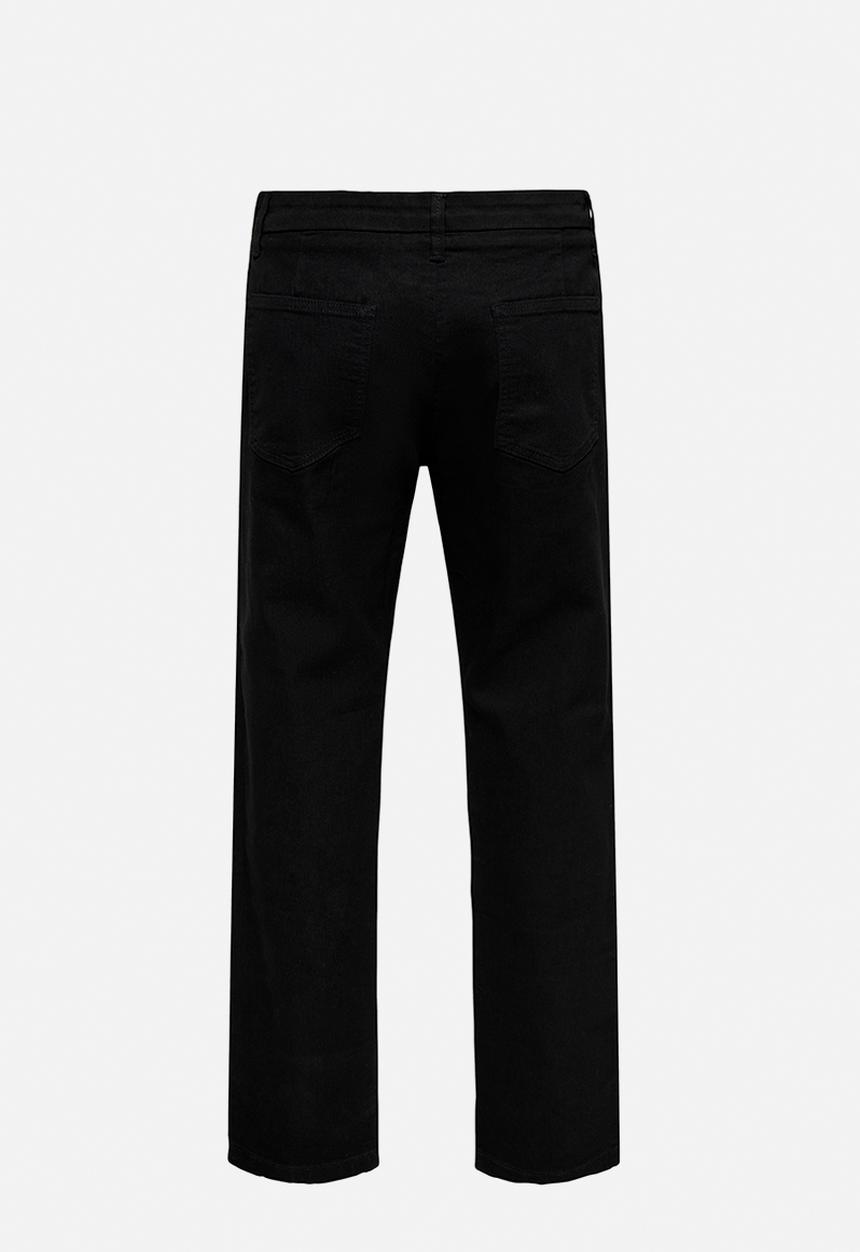 Only & Sons - ONSEDGE Twill Straight Chino 0600 Pant - Black