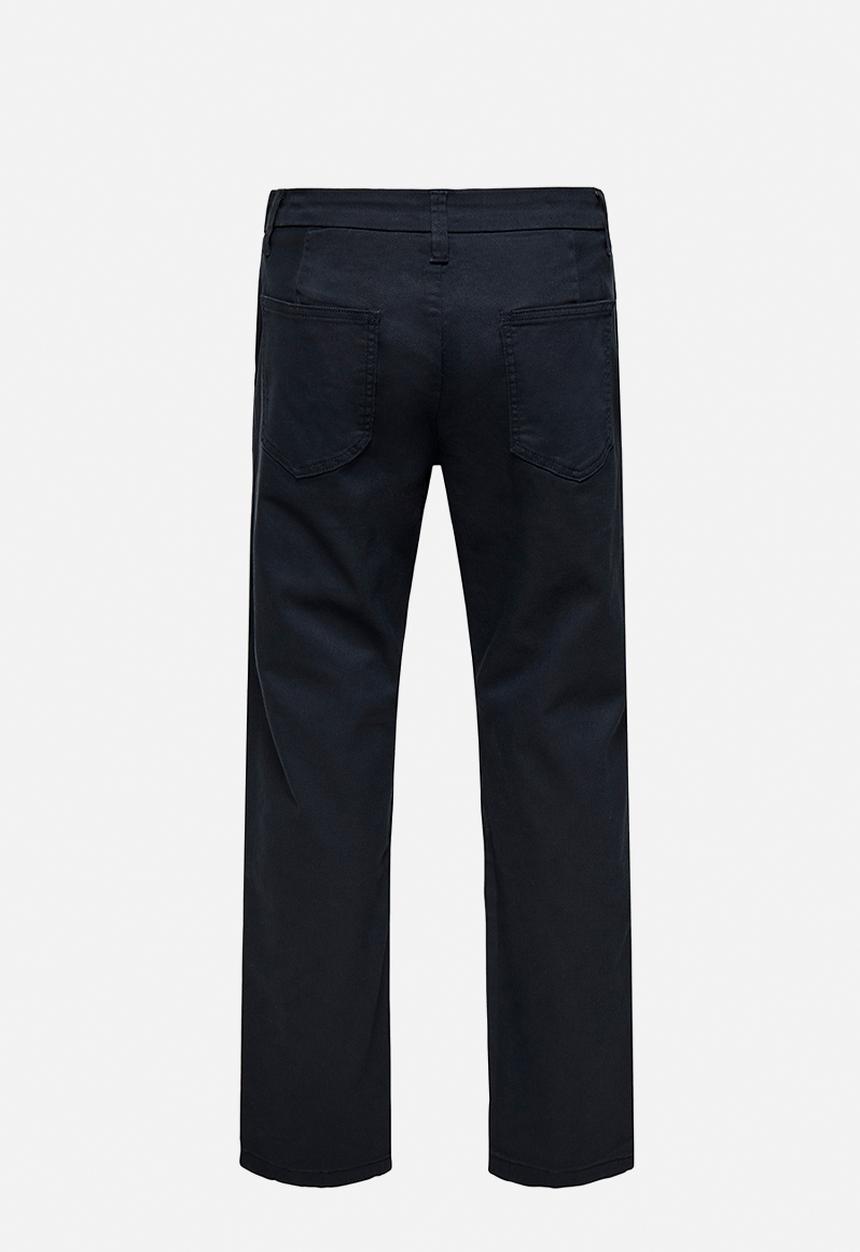 Only & Sons - Onsedge Twill Straight Chino Pants - Dark Navy
