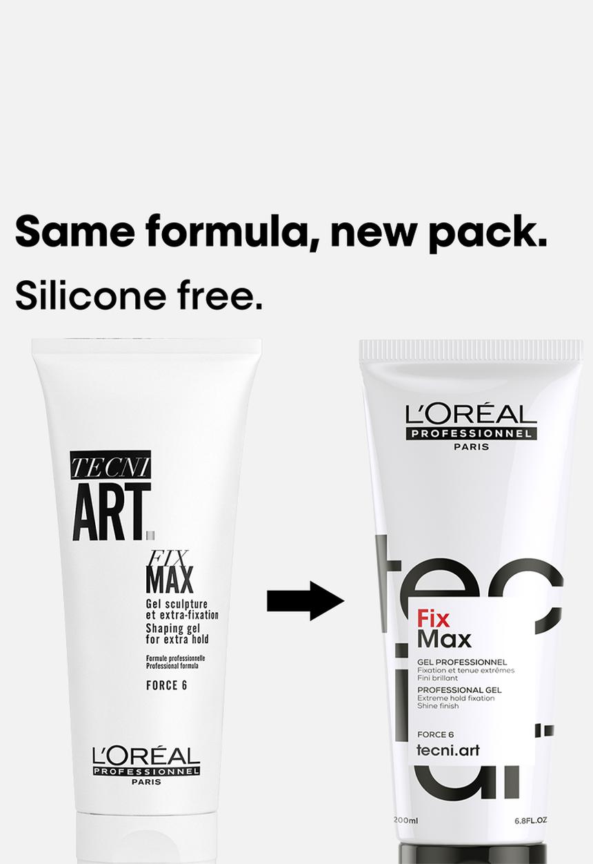 L’Oreal Professionnel - Fix Max Zero Residue Hair Styling Gel Extra Hold - 200ml