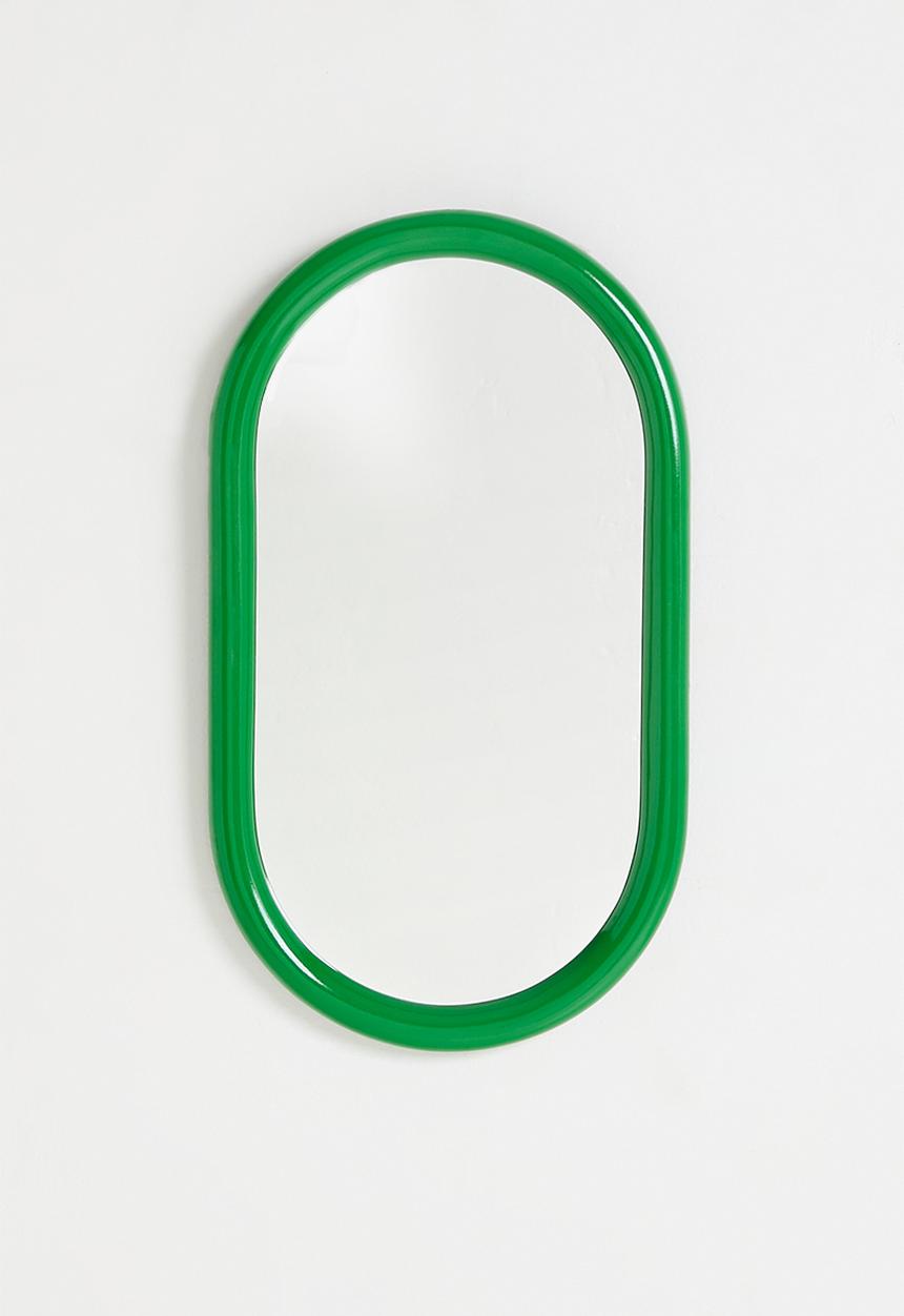 Sixth Floor - Pill Resin Mirror - Green