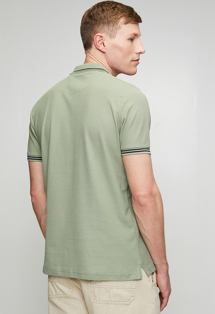 Brave Soul - Agitoc Polo - Mineral Green
