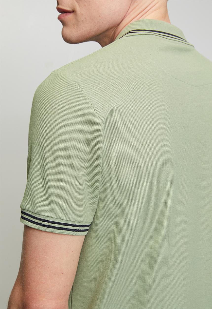 Brave Soul - Agitoc Polo - Mineral Green