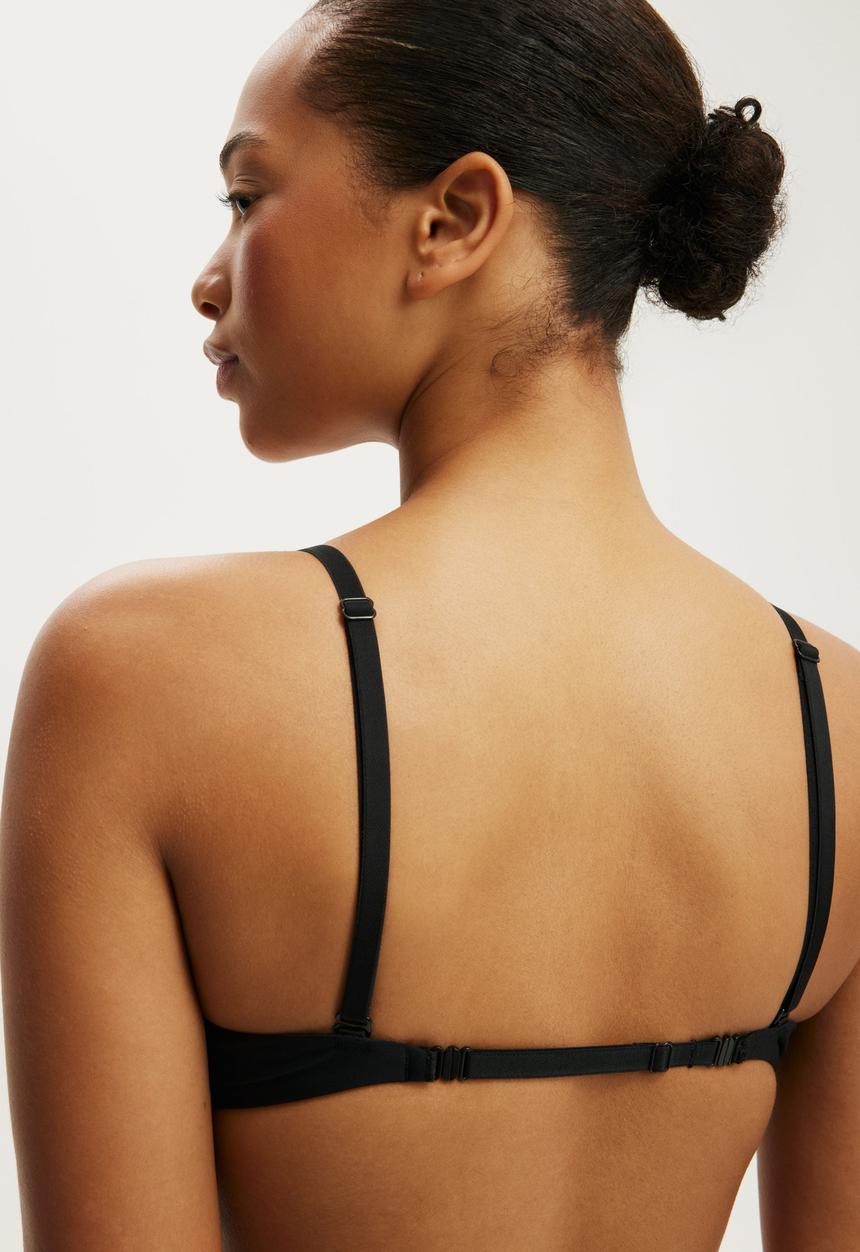 Cotton On - Whatever-Way Push Up Bra - Black