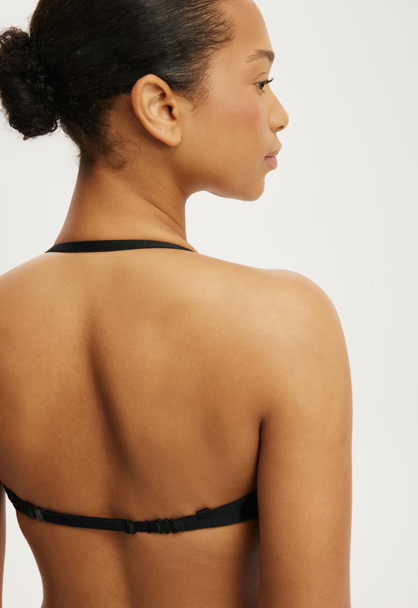 Cotton On - Whatever-Way Push Up Bra - Black