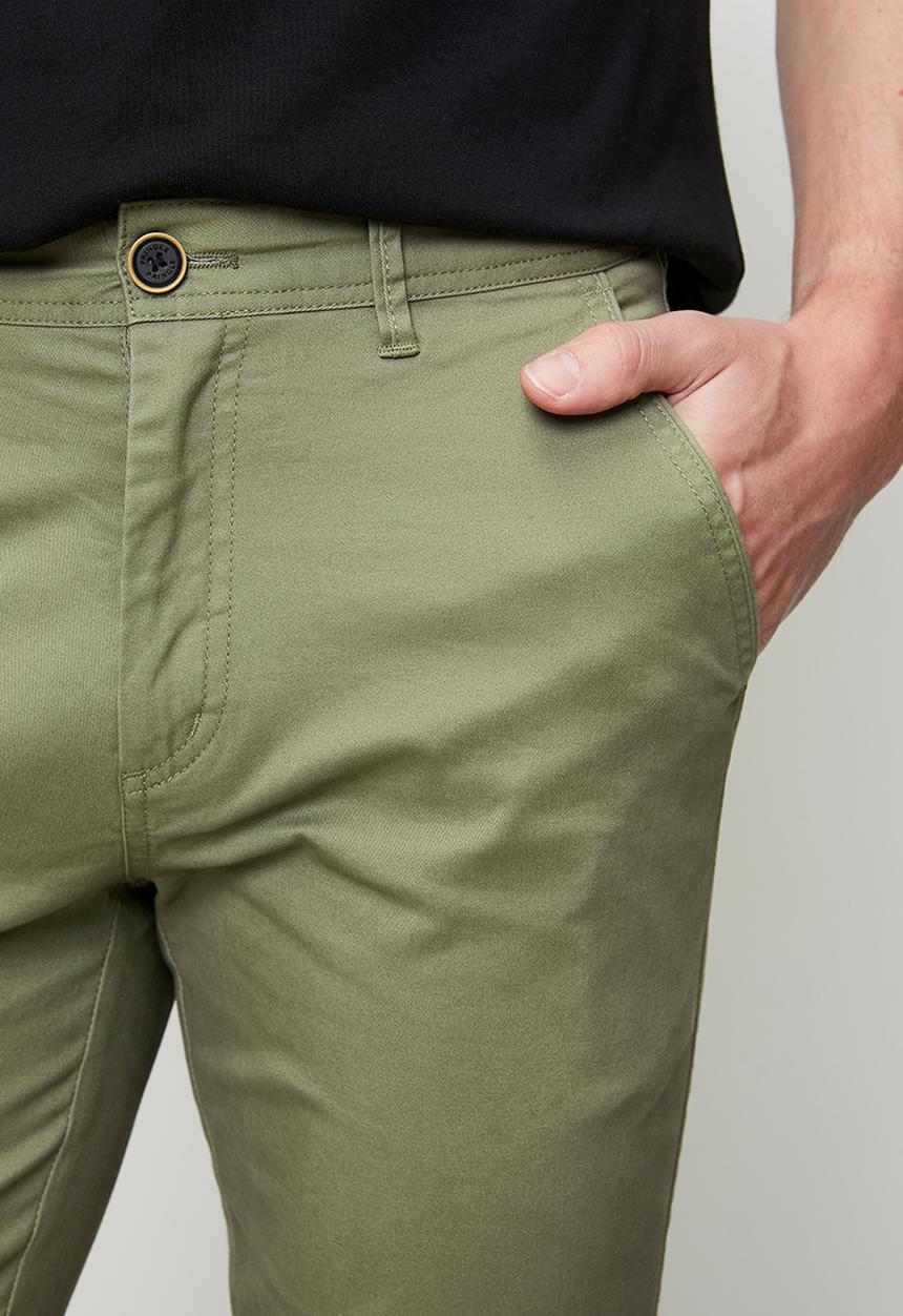 Pringle of Scotland - Pringle Jorge Tailored Smart Pant - Fatigue